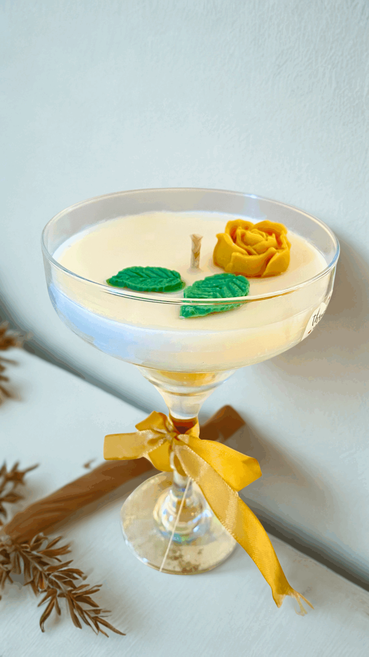 Rose Vanilla  Candle