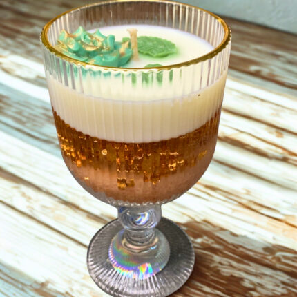 The Golden Spice Chalice Glass Candle
