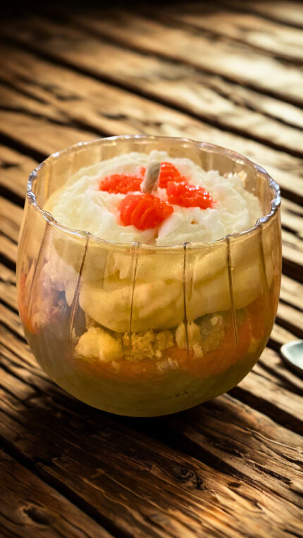 Orange Vanilla Mug Candle